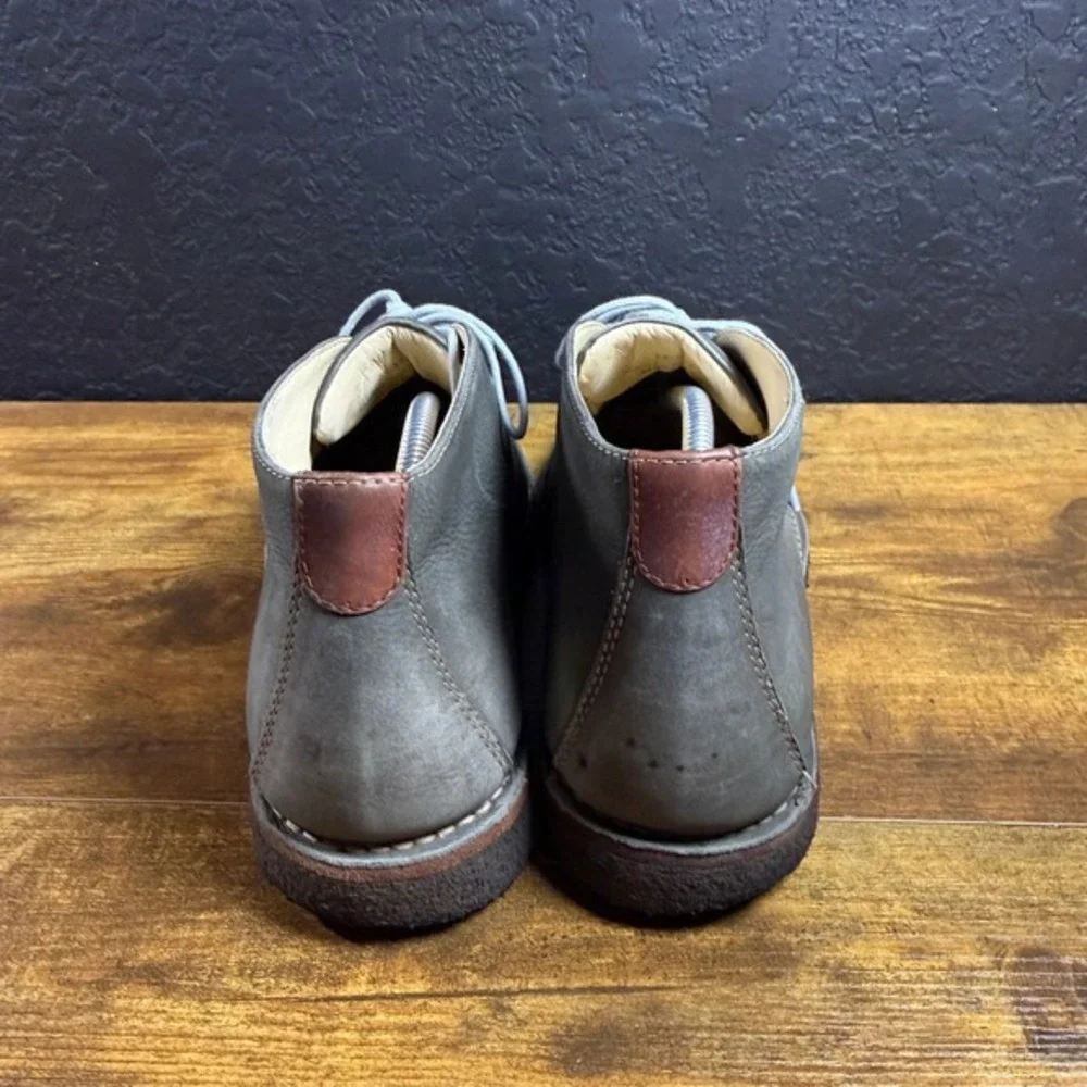 Johnston & Murphy‎ Copeland 25-3497 Grey Leather Chukka Boot Mens 10.5M